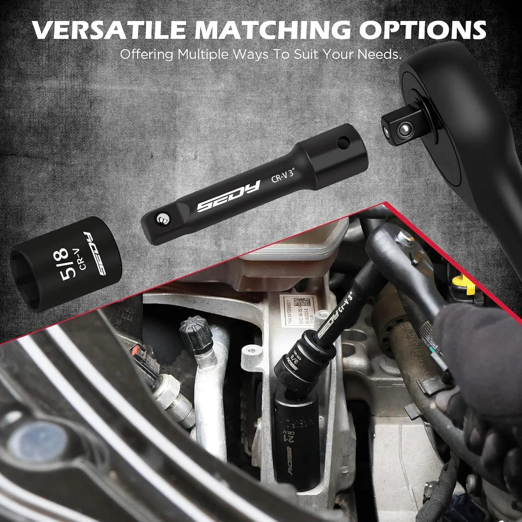 SEDY 132-piece mechanics tool set