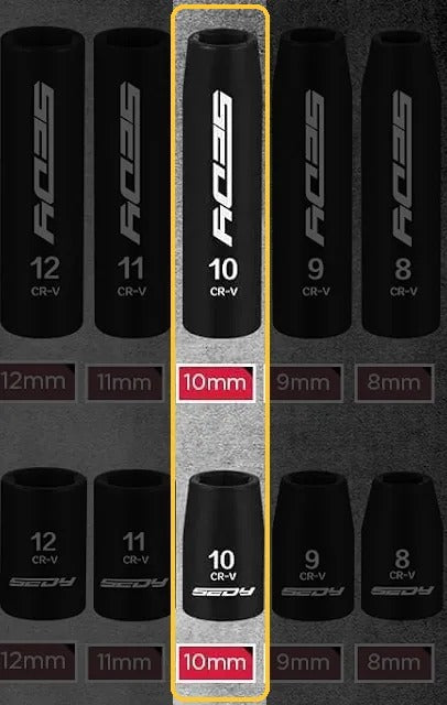 SEDY 132-piece mechanics tool set